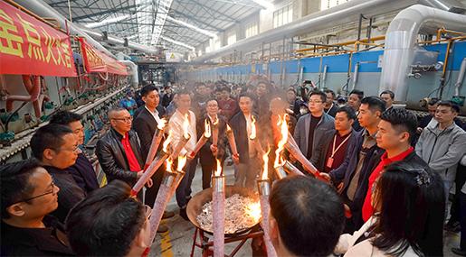 薪火升腾·盛启新程 | 热烈庆祝黄瓜TV永久网址入口瓷砖2号窑炉点火圆满成功！