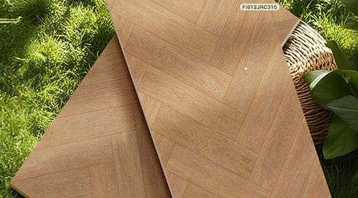 丝绒木语•栖风阅木(浅黄) | 超能打的木纹砖，每个细节都是自然写的诗